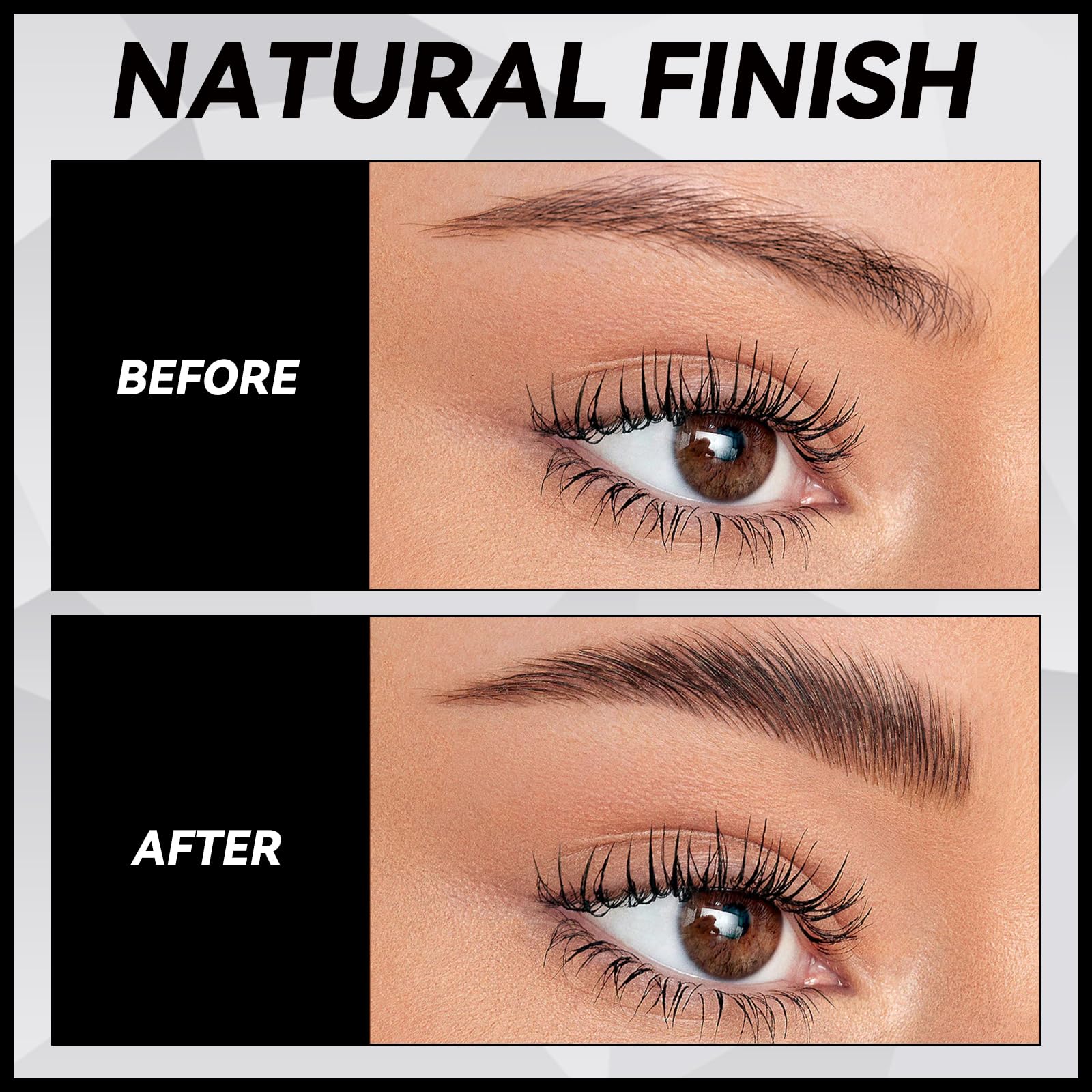 Teenanseen Gel Sourcils Incolore, tenue longue durée même en journée active