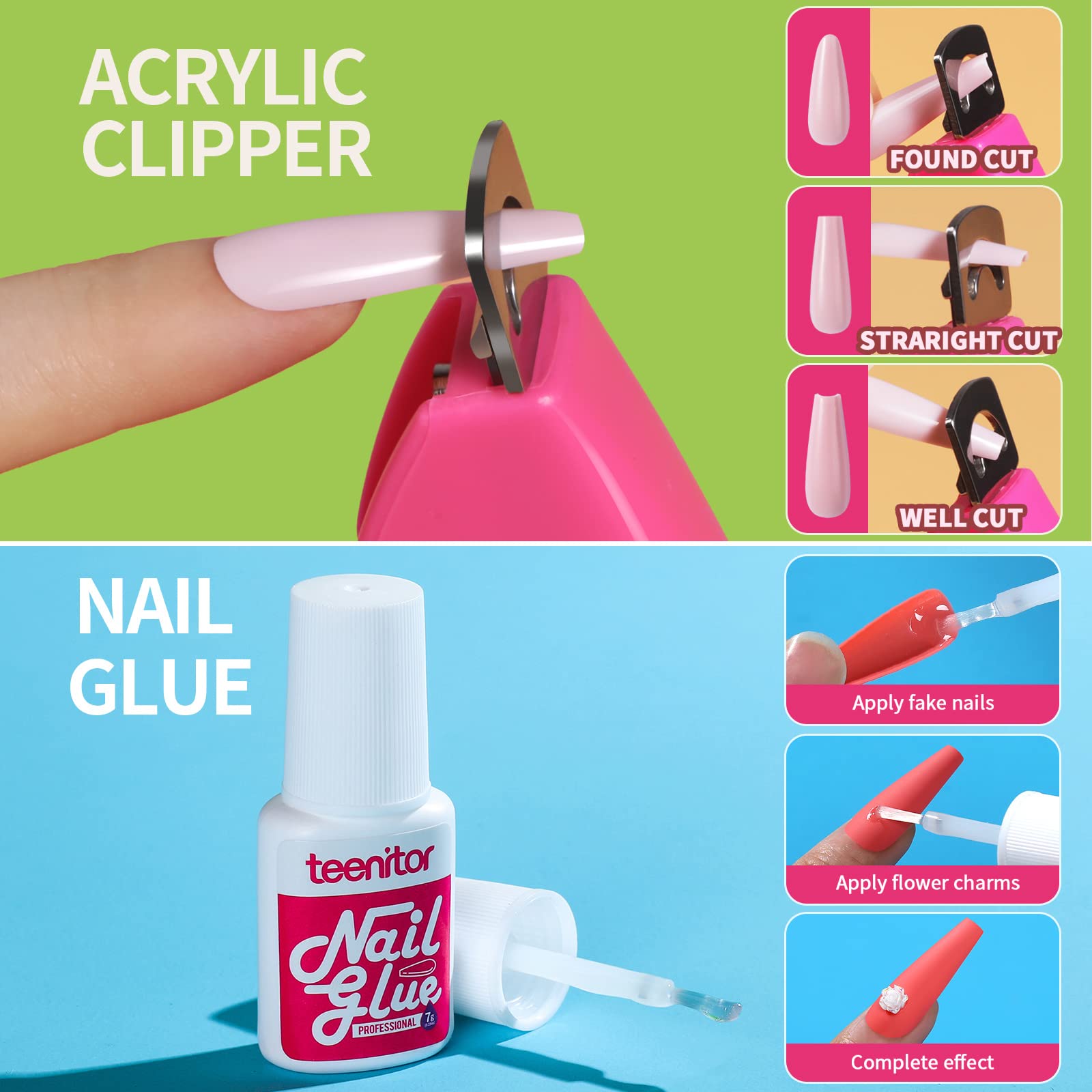 Teenitor autocollants décoratifs pour ongles, motifs libellule et or