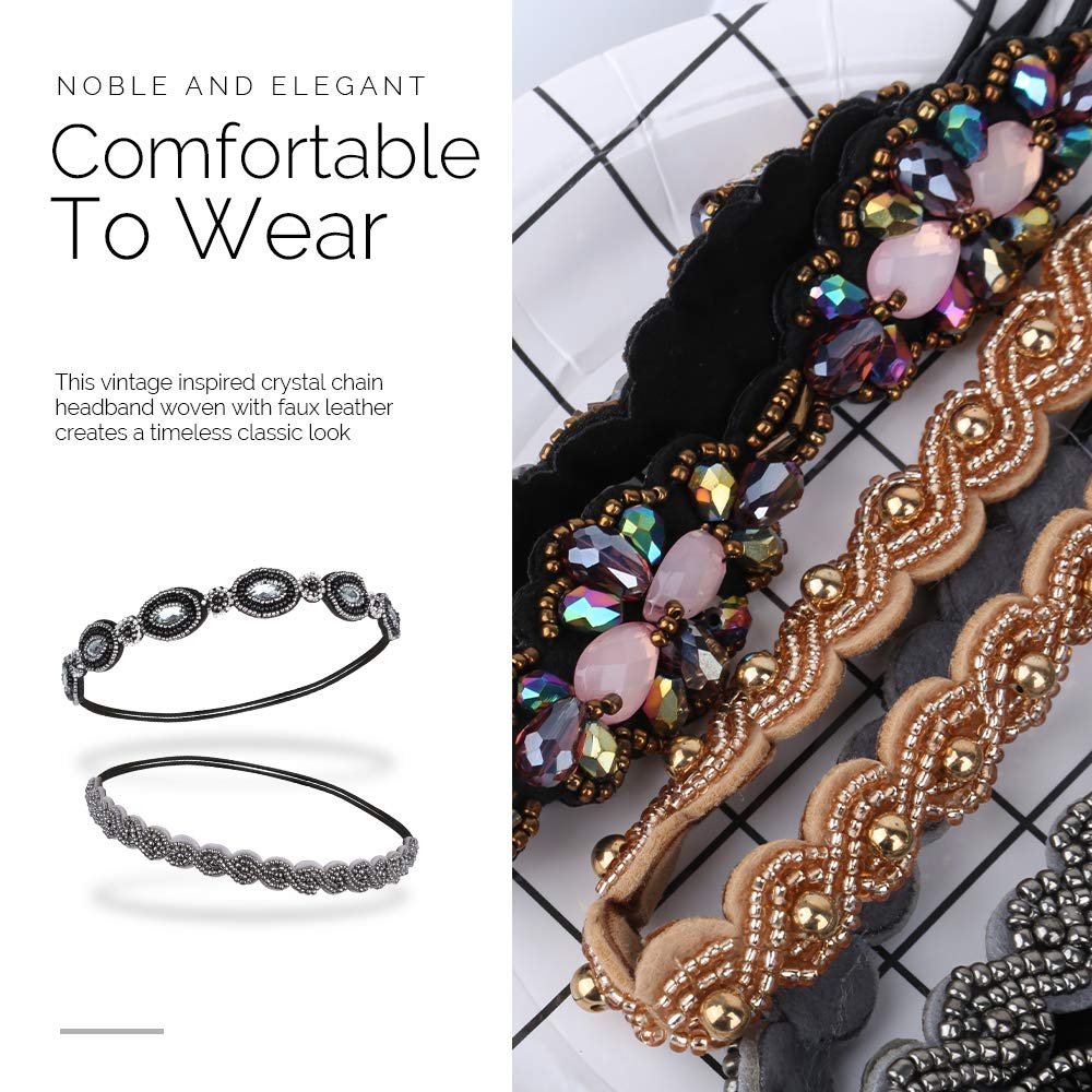 Design élégant Teenitor avec strass brillant pour robes et festivals.