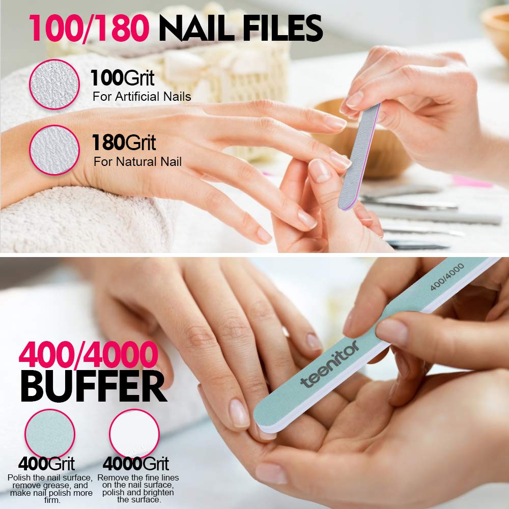 Teenitor Brosse à Ongles, nettoyage facile et résultat propre.