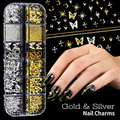 Charms or et argent Teenitor avec chaînes – looks chic et modernes.