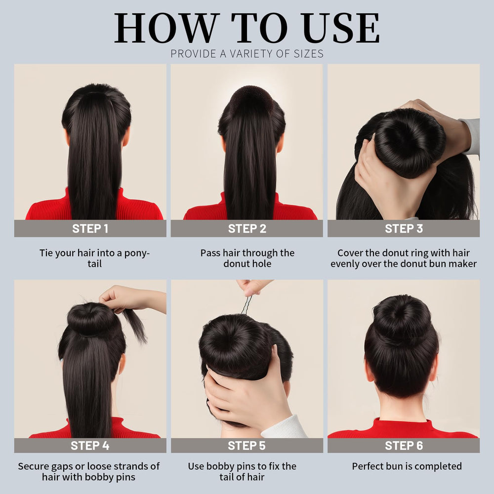 Teenitor chignon de soirée, donne une allure chic pour les événements
