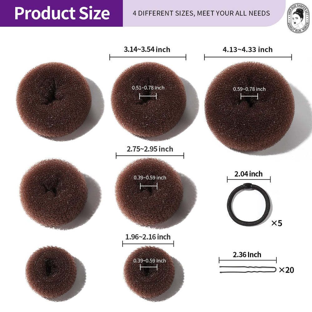 Coffret d'accessoires Teenitor pour varier les styles de chignon.