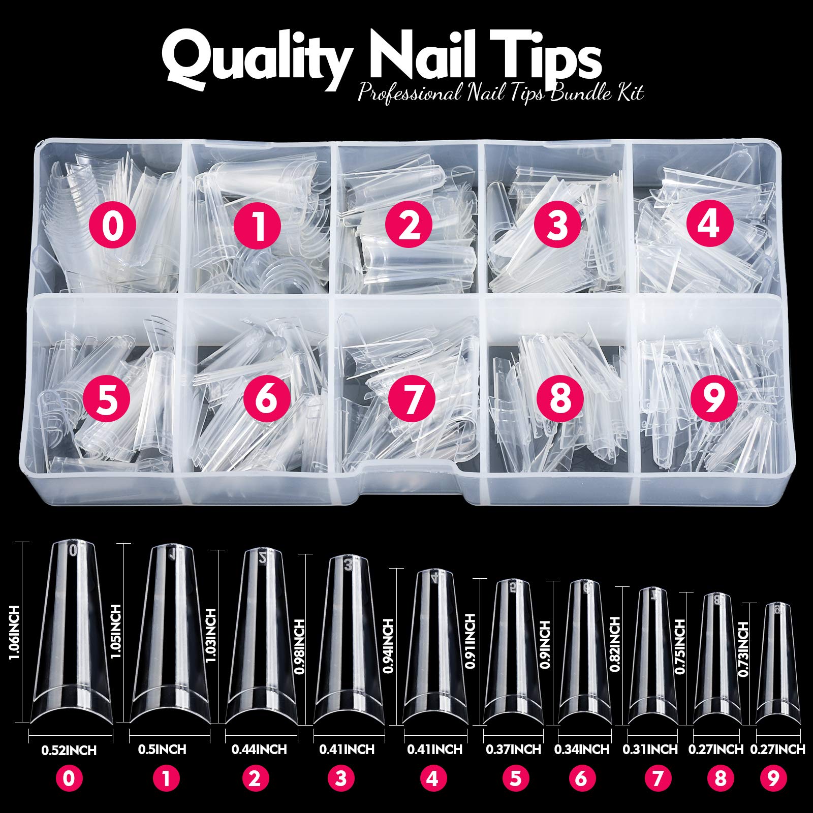 Teenitor Colle à Ongles Liquide, adhérence fiable pour ongles acryliques et faux ongles.