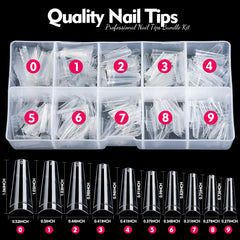 Teenitor Colle à Ongles Liquide, adhérence fiable pour ongles acryliques et faux ongles.