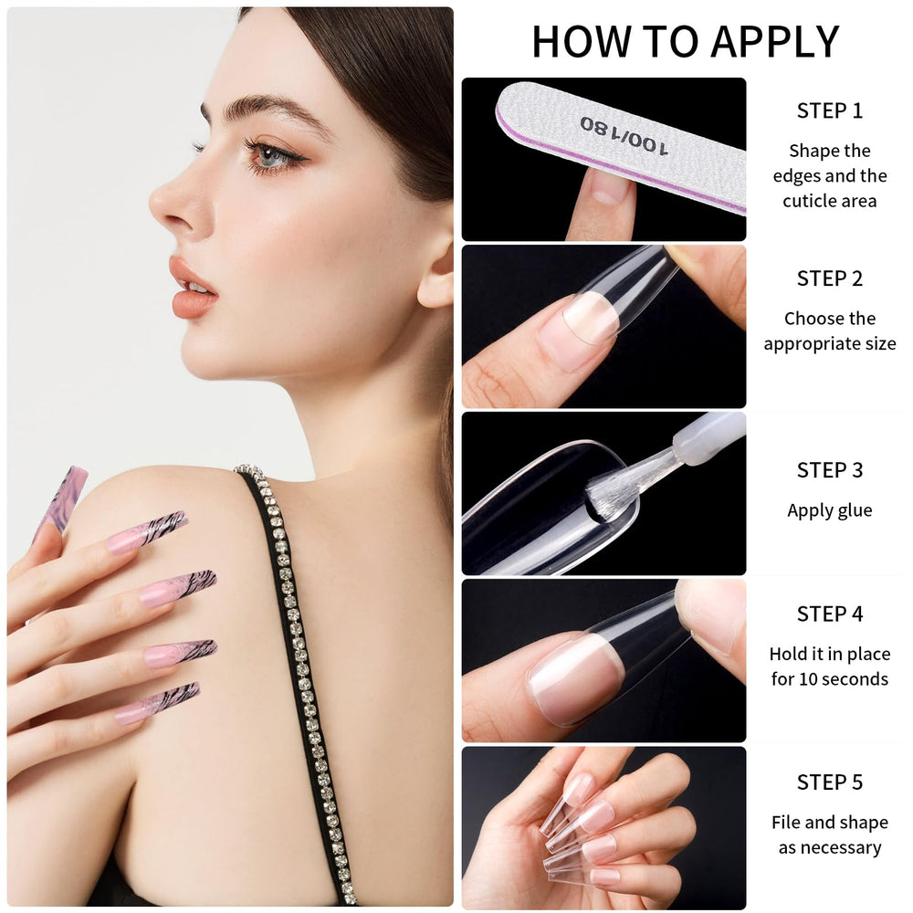 Teenitor colle ongles séchage rapide fixation efficace