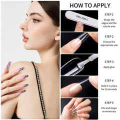 Teenitor colle ongles séchage rapide fixation efficace