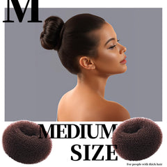Teenitor élastiques cheveux, bandes élastiques incluses pour fixer le chignon
