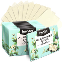 Teenitor feuilles absorbantes jasmin pour le contrôle des brillances tout au long de la journée.