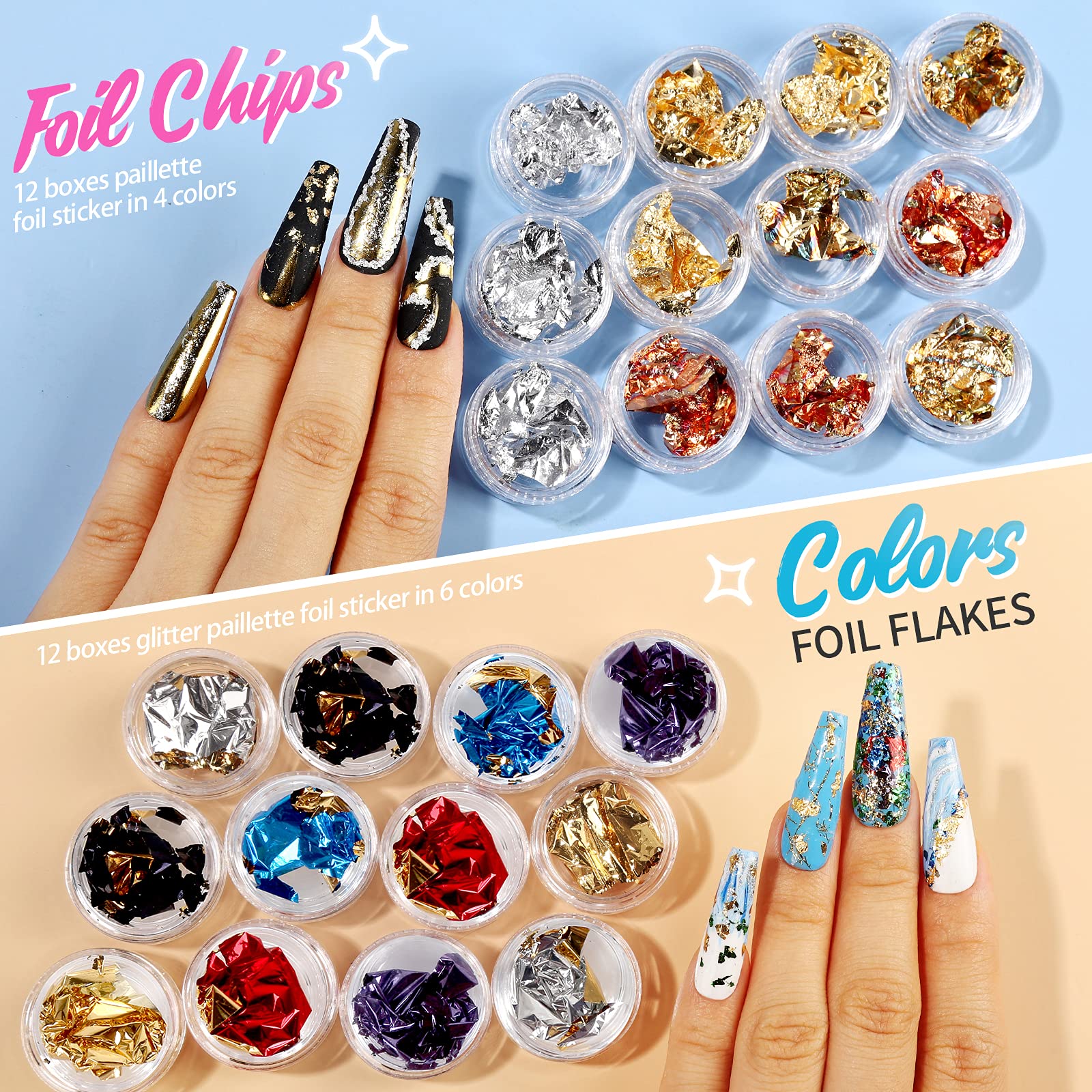 Teenitor gemmes ongles 5 mm, reflets lumineux pour designs sophistiqués.
