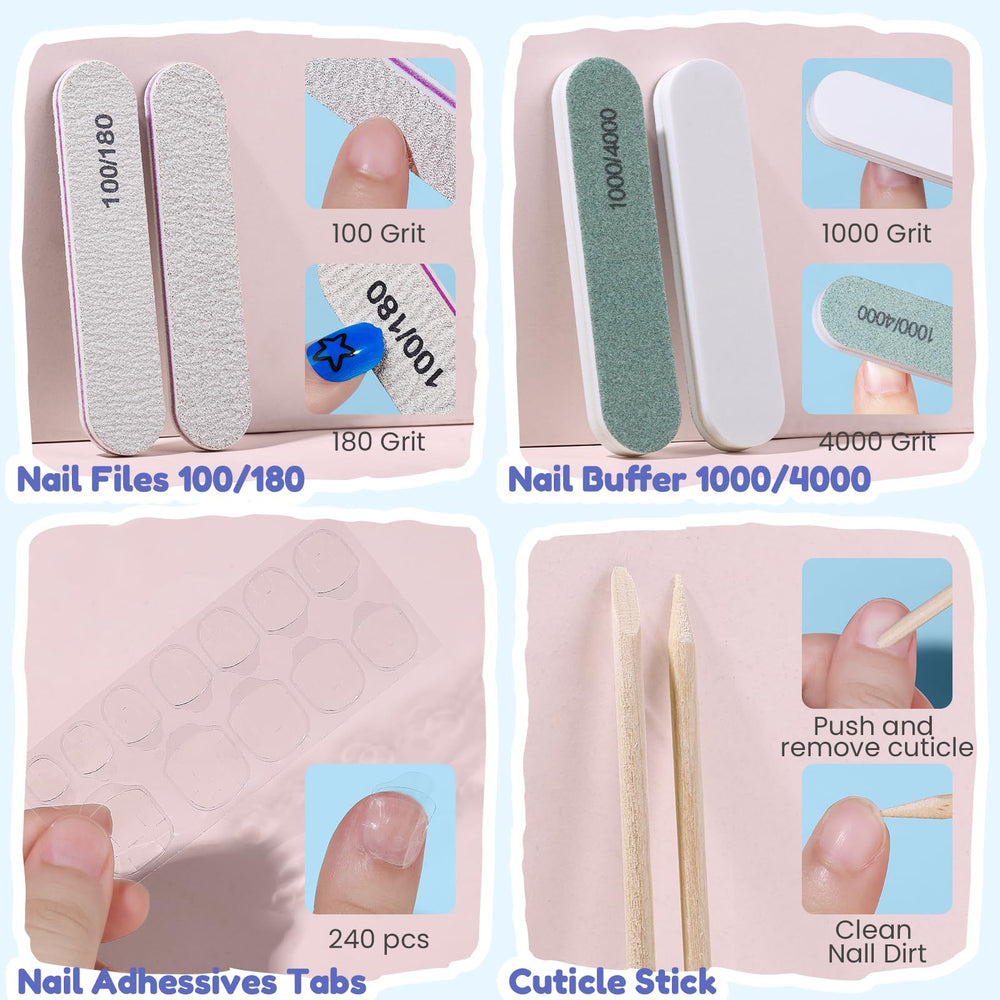 Teenitor: cadeau parfait pour filles, ensemble coloré et pratique.