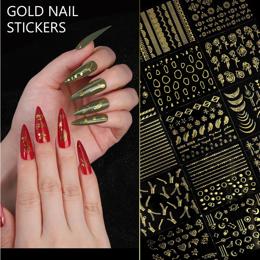 Ensemble Teenitor de nail art luxe et design Y2K pour ongles impeccables.