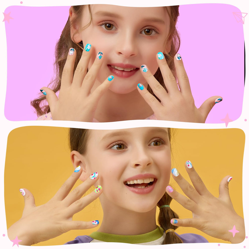 Teenitor onglets adhésifs enfant design arcs-en-ciel, adhérence instantanée et éclat durable.