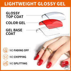 Ongles Teenitor avec 12 tailles adaptées à chaque lit d’ongle.
