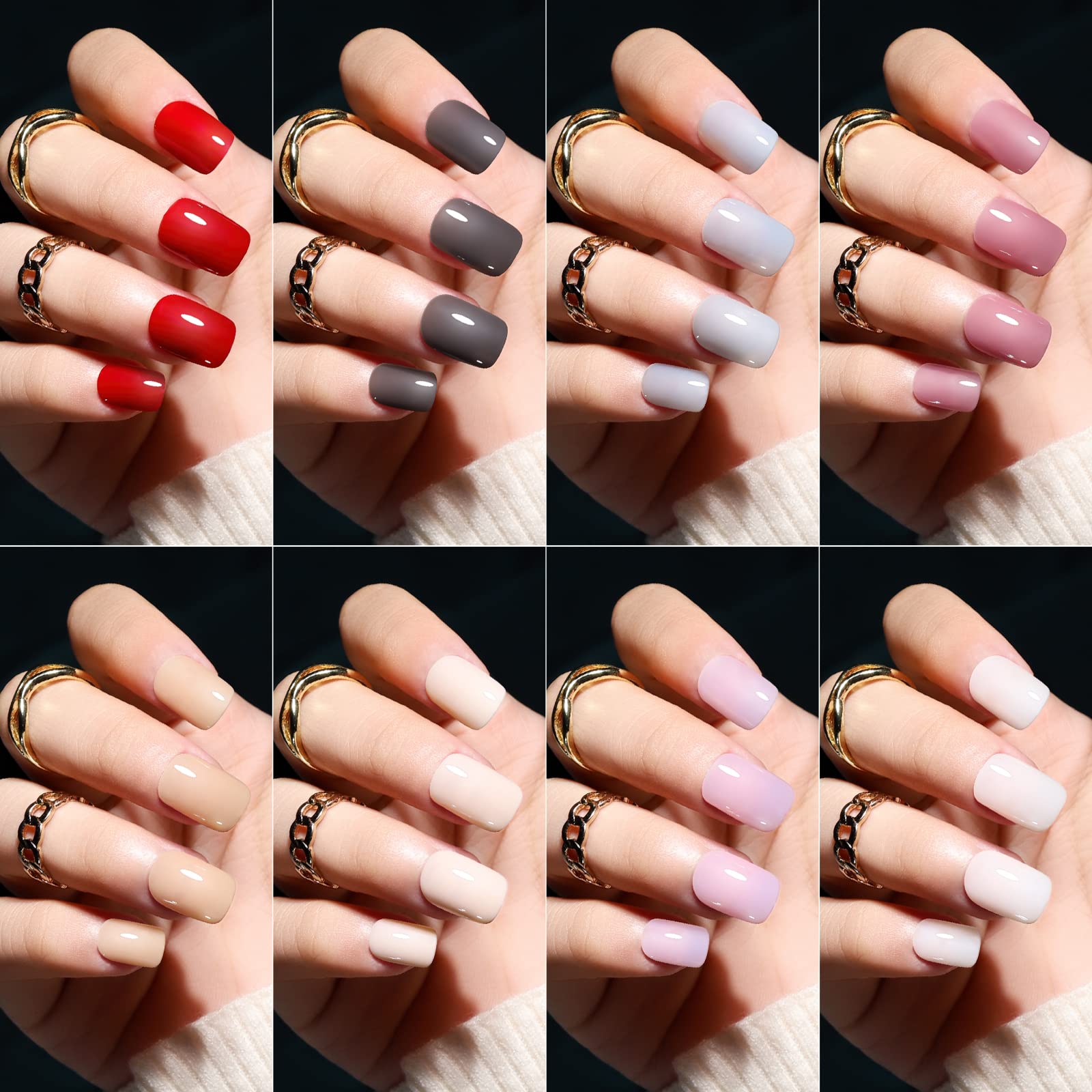 Kit Teenitor inclus: lime à ongles et colle au pinceau pour une pose soignée.