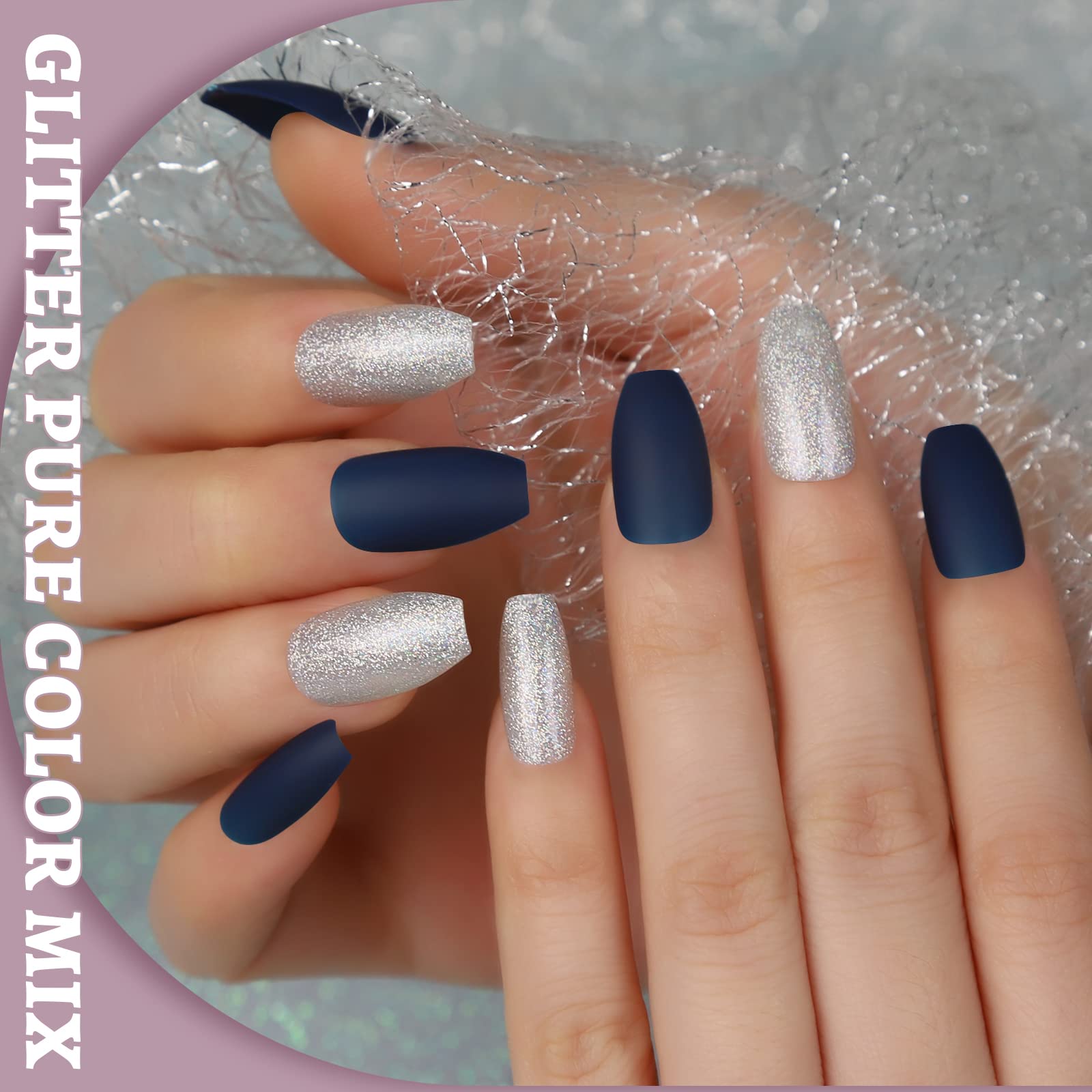 Ongles press-on Teenitor tailles No 0-9 – ajustement précis pour toutes les morphologies.