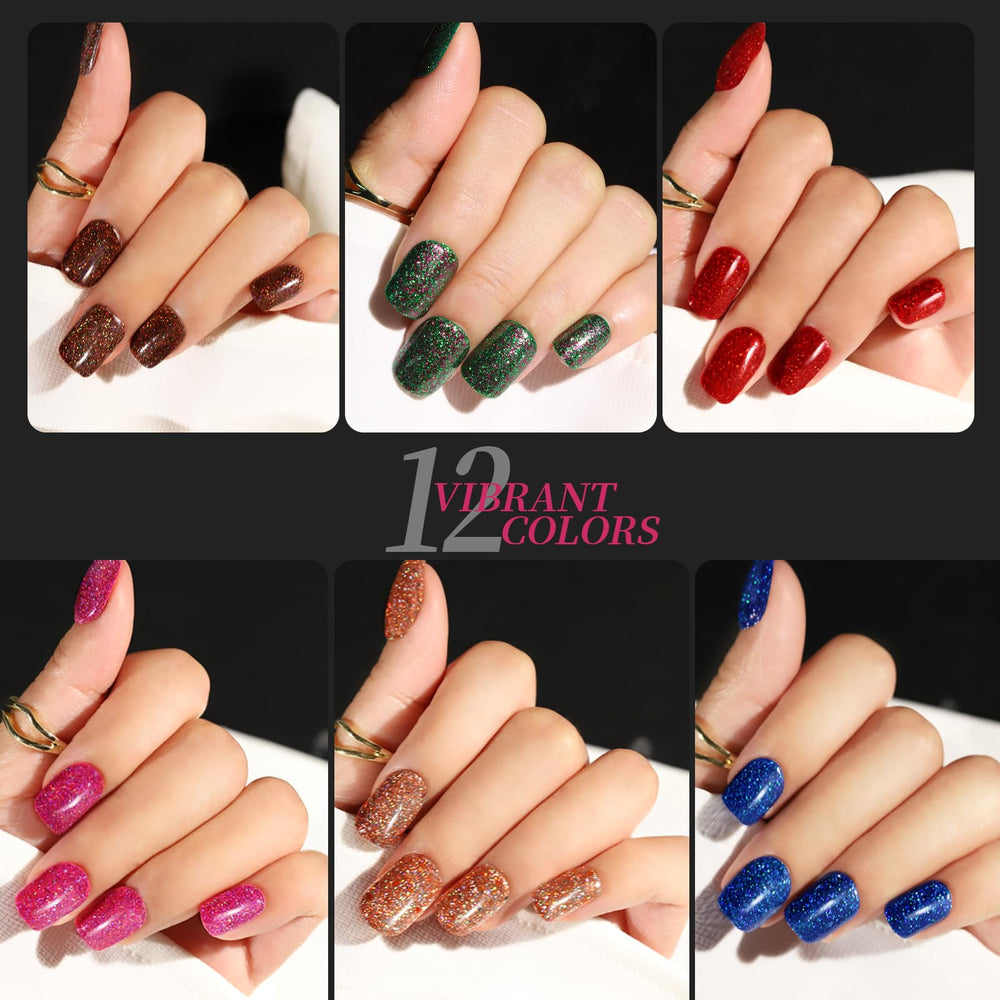 Ongles Teenitor à pression, 12 tailles pour un ajustement confortable.