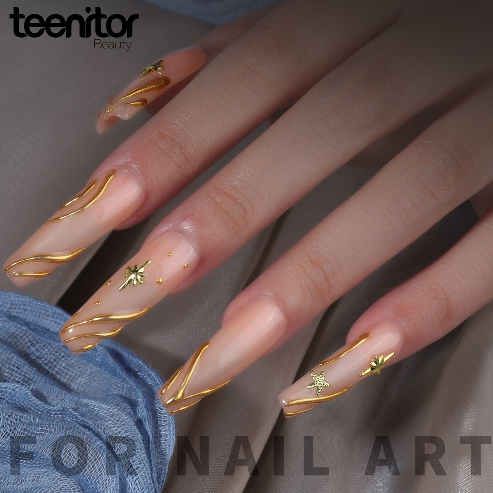 Teenitor outils ongles pinces cire : manipulation précise des décorations.