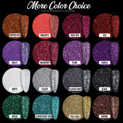 Teenitor paillettes fines: nuances variées pour résine et déco artisanale.