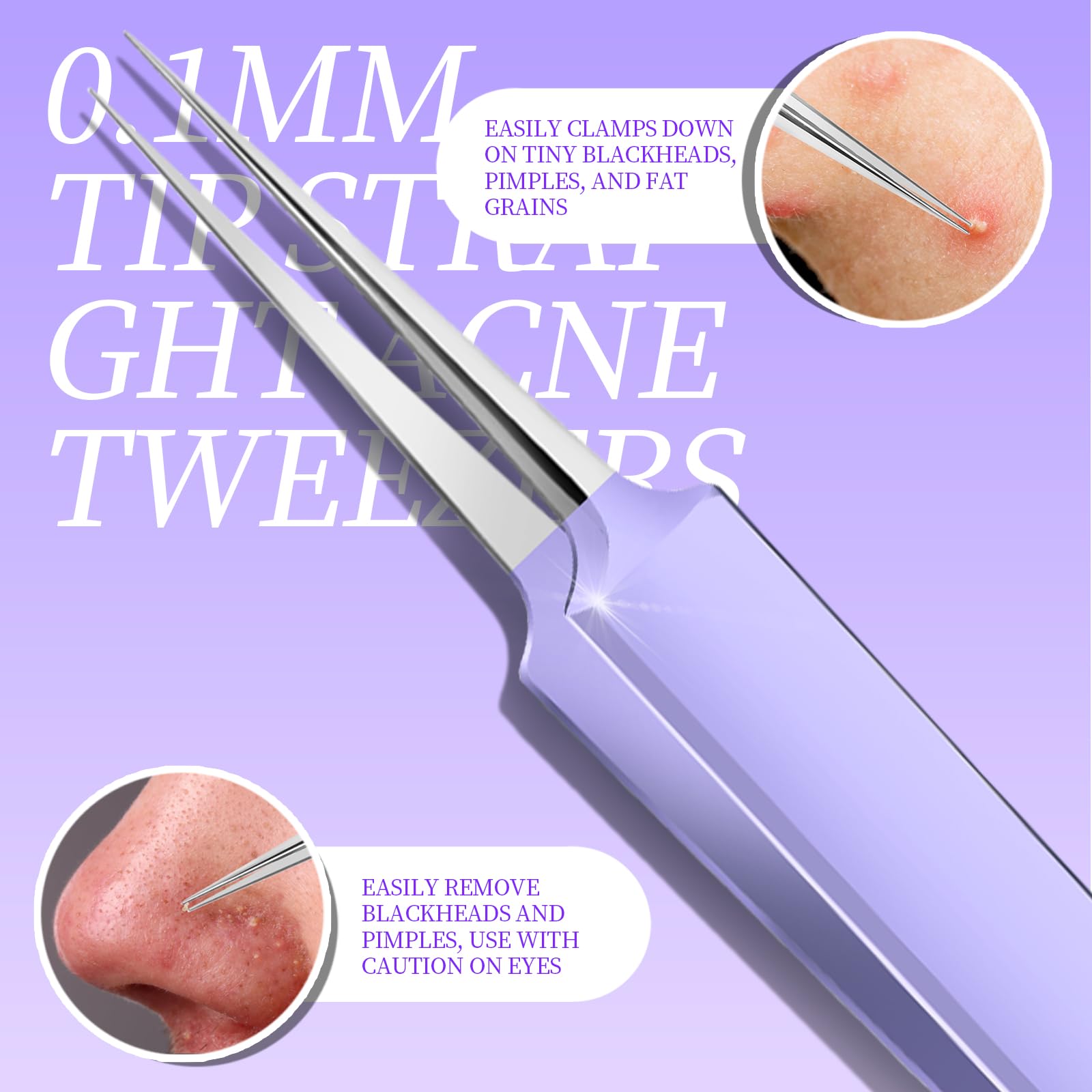 Teenitor pinces-angles-ergonomiques accès faciles zones difficiles du visage