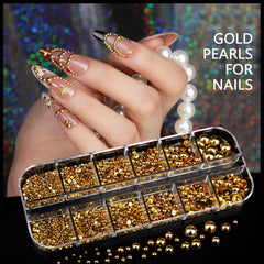 Strass dorés champagne Teenitor en huit formes pour des accents scintillants.