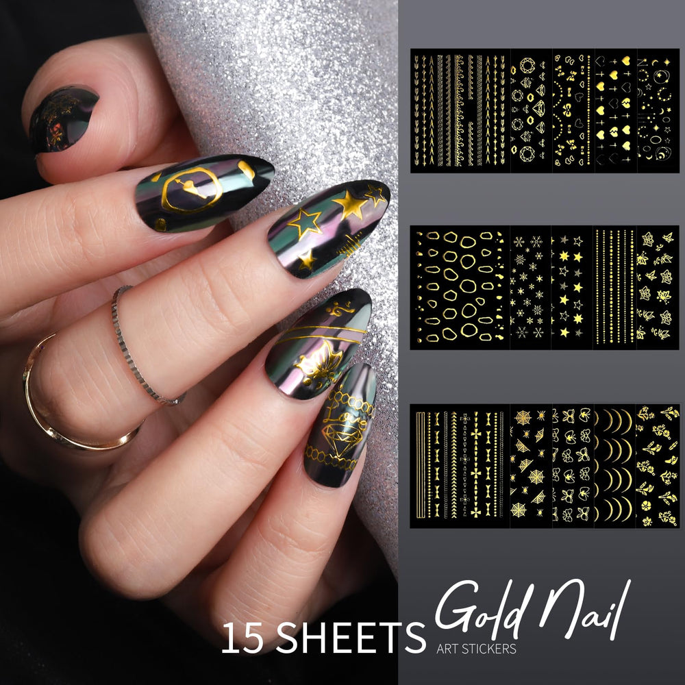 Teenitor strass-ongles-couleur-ab : couleurs AB vibrantes pour accents lumineux