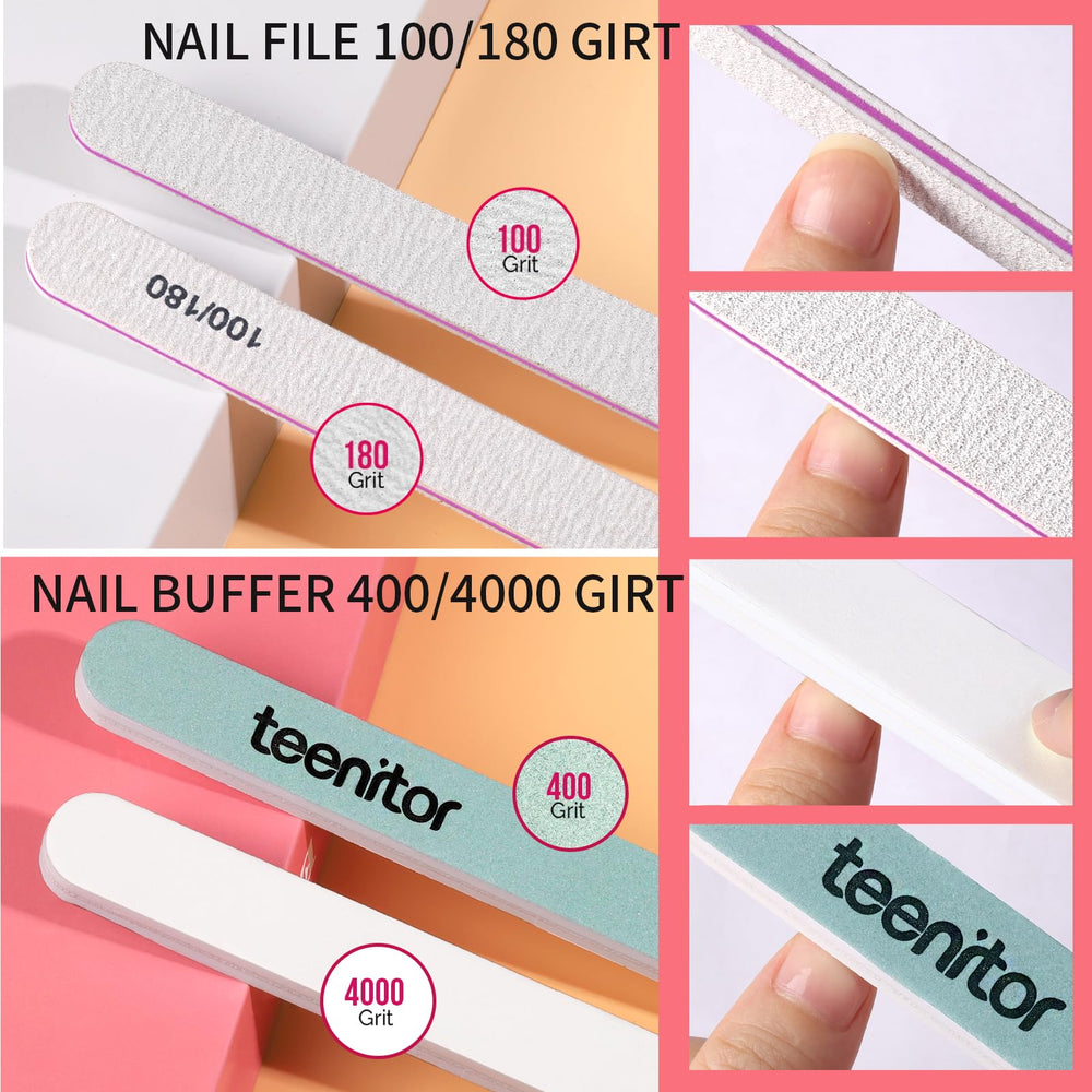 Teenitor tips numérotés NO0 à NO9, sélection facile des tailles.