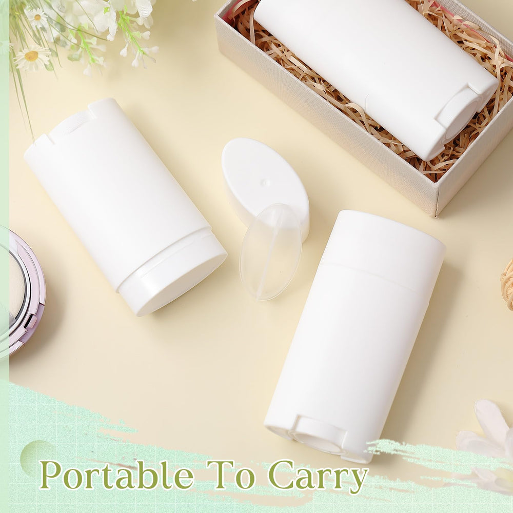 Teenyyou compact déodorant vide oval, idéal pour voyage et sacs