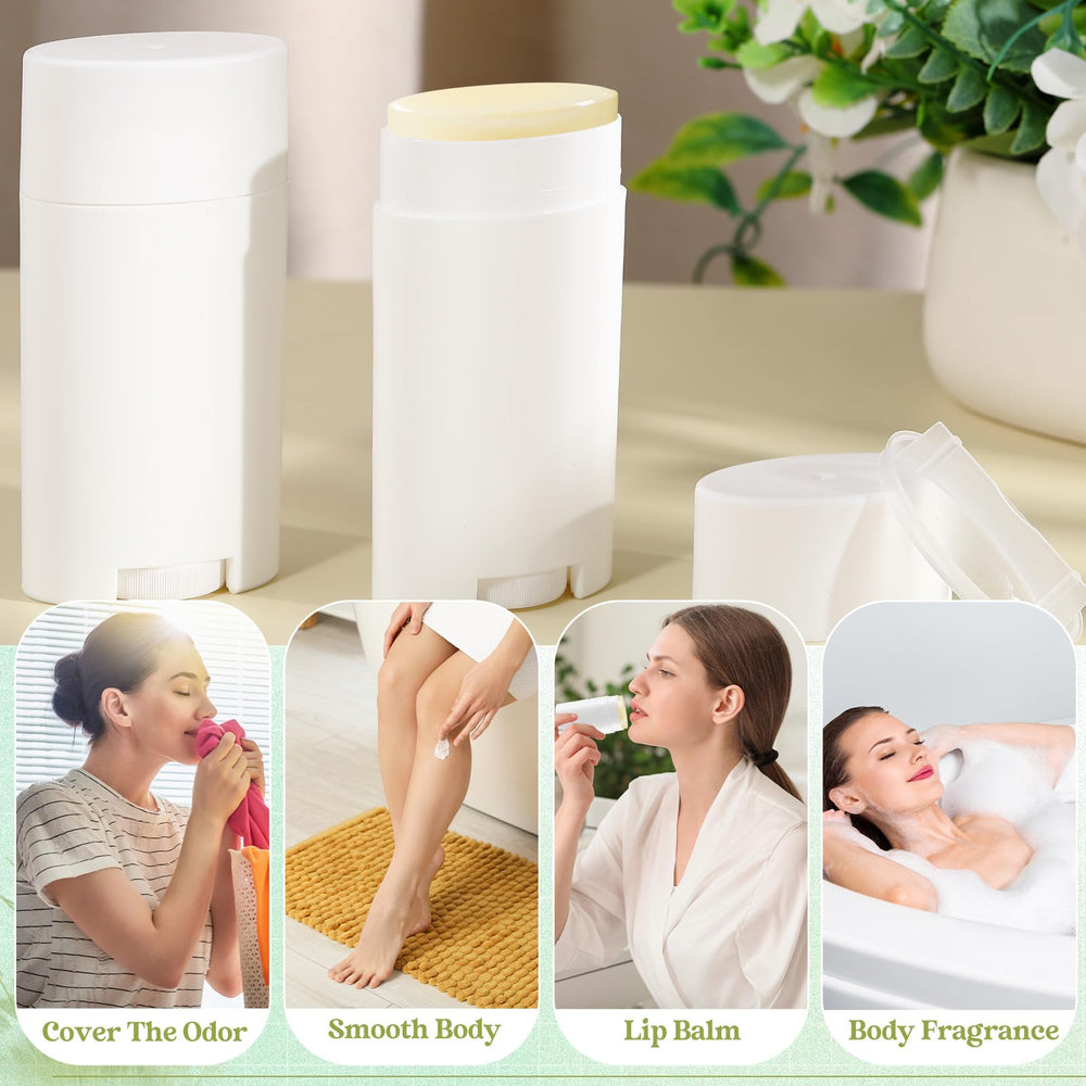 Teenyyou tube lip-balm oval vide, remplissage par le bas disponible