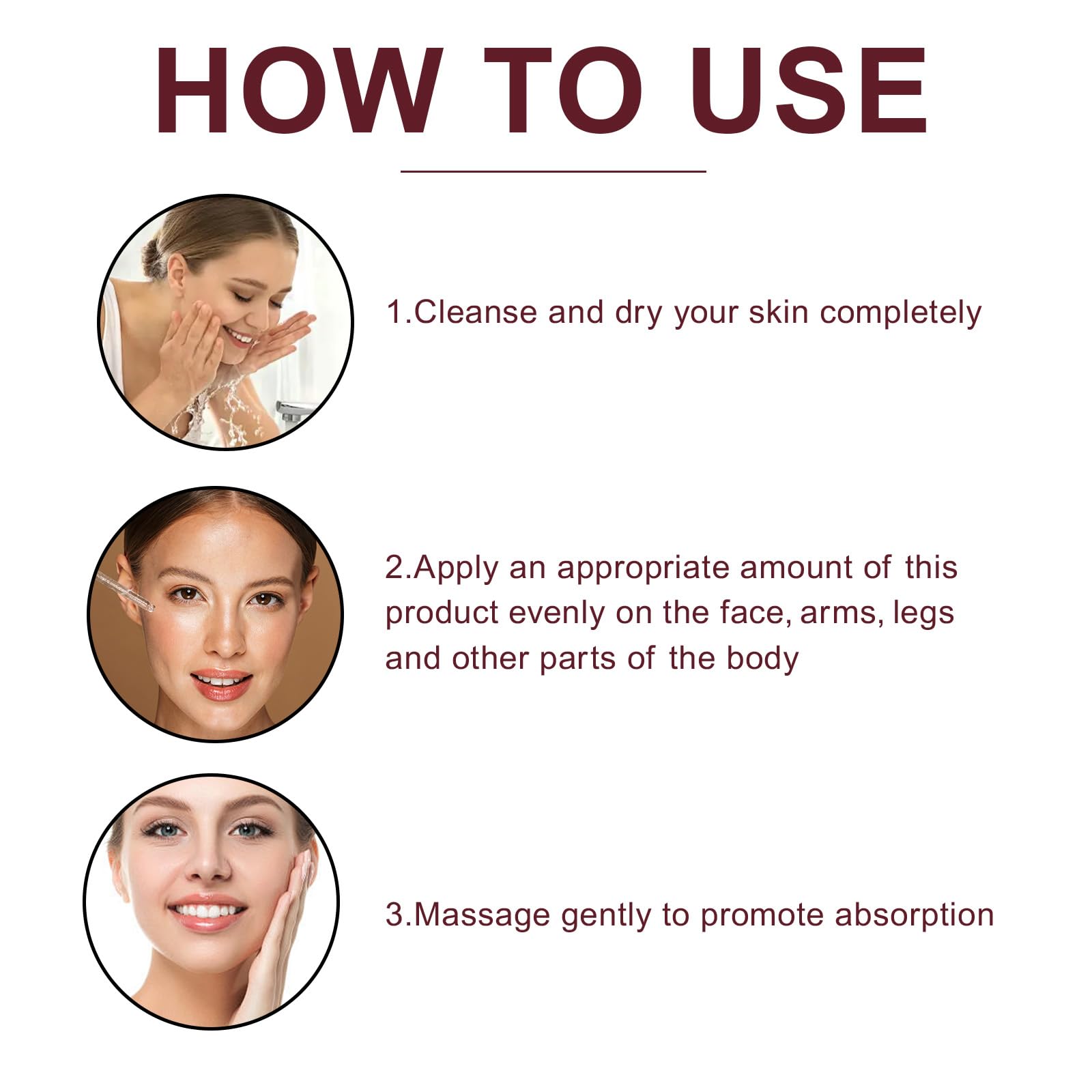 Panneau d’ingrédients et design minimaliste Tehkeya Peel Shot Glow.