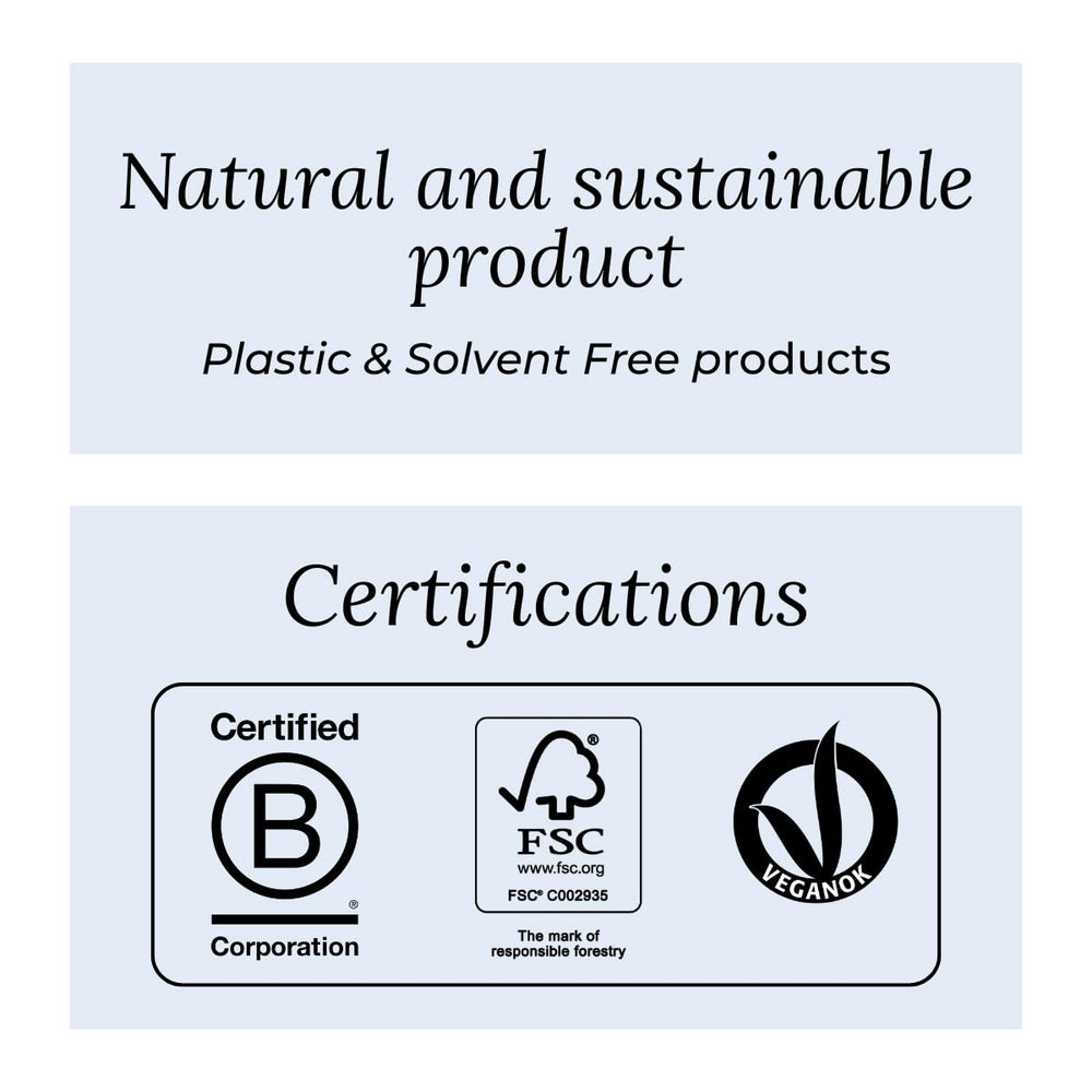 TEK peigne bois frêne naturel emballage éco-responsable et veganOK.