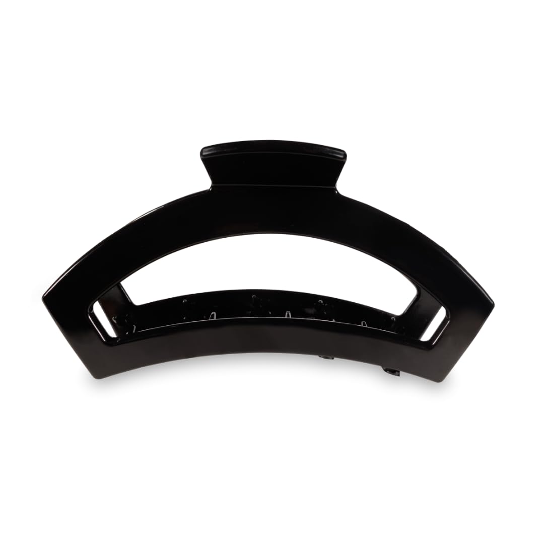 Teleties grande clip ouvert offre une tenue légère et rapide pour cheveux longs.