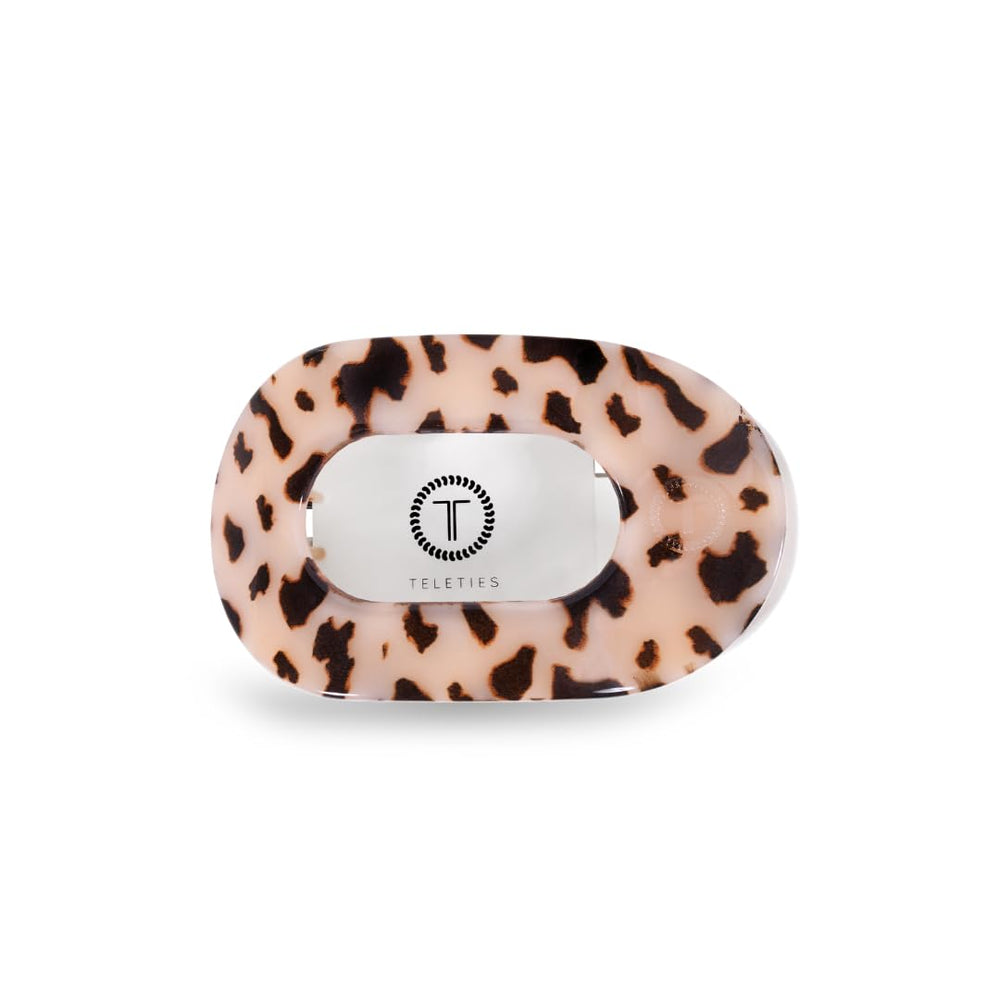 Teleties grande pince plat rond — prise forte pour cheveux épais et toutes textures