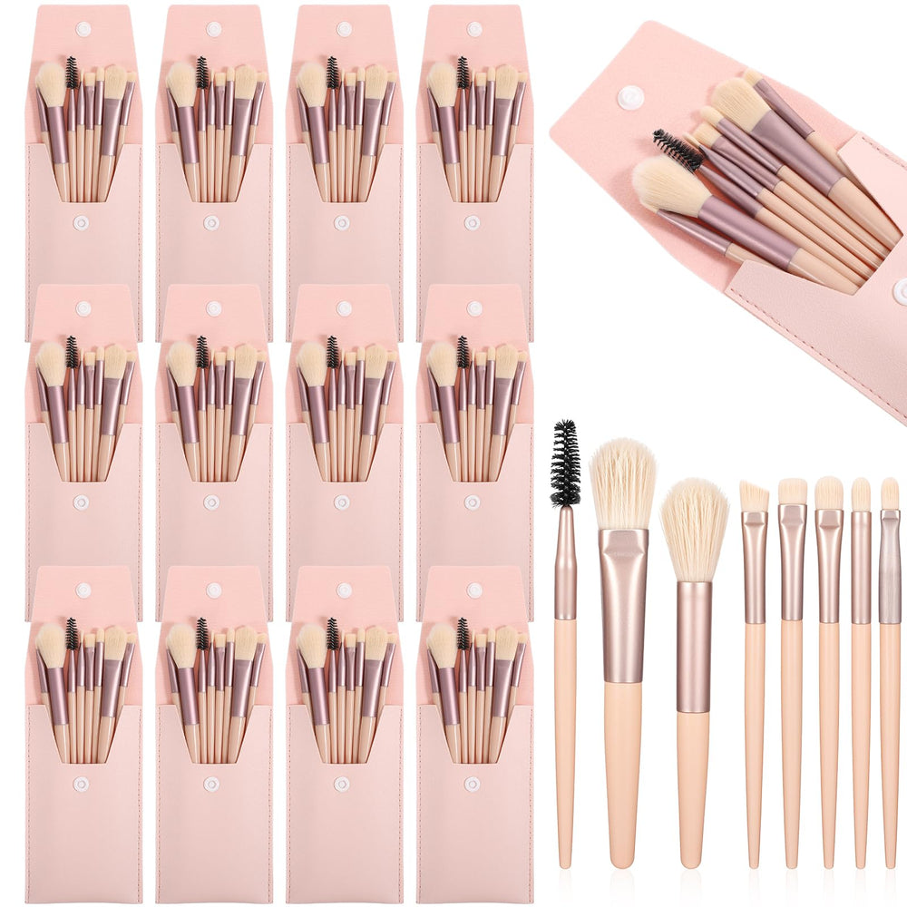 Telooco ensemble pinceaux maquillage voyage douze pinceaux pratique et complet pour partir léger