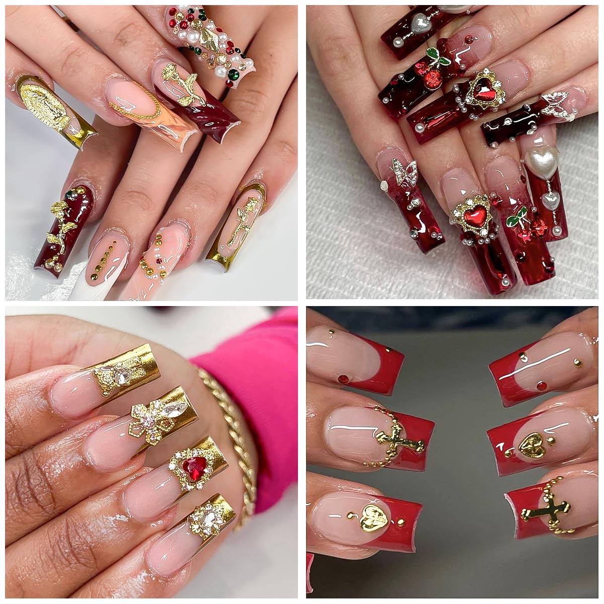 TemBelle Vierge Marie dorée – touche spirituelle sur les ongles