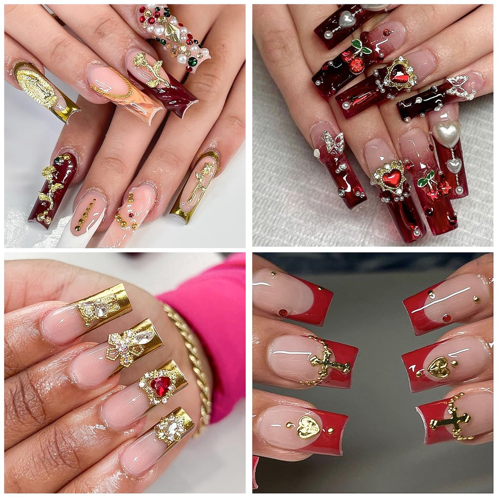 TemBelle Vierge Marie dorée – touche spirituelle sur les ongles