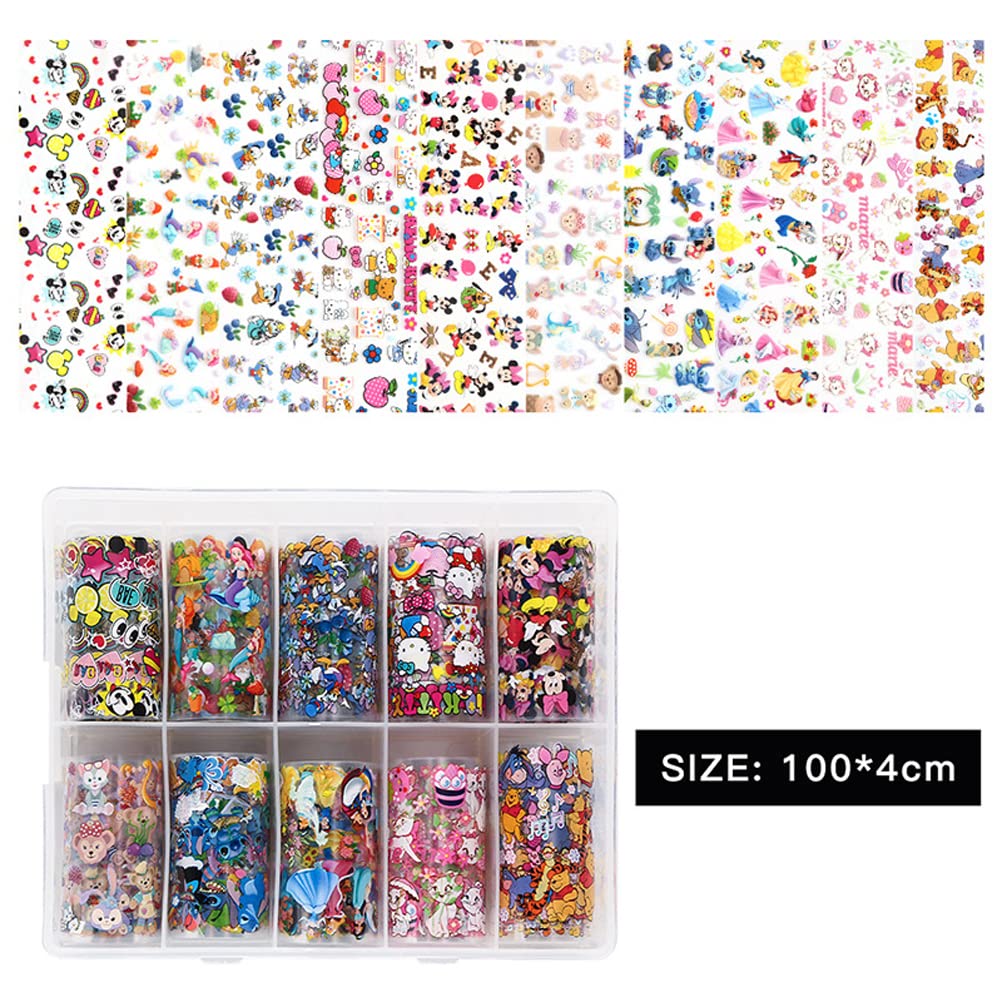Temote feuilles holographiques pour ongles avec fini éclatant et durable.