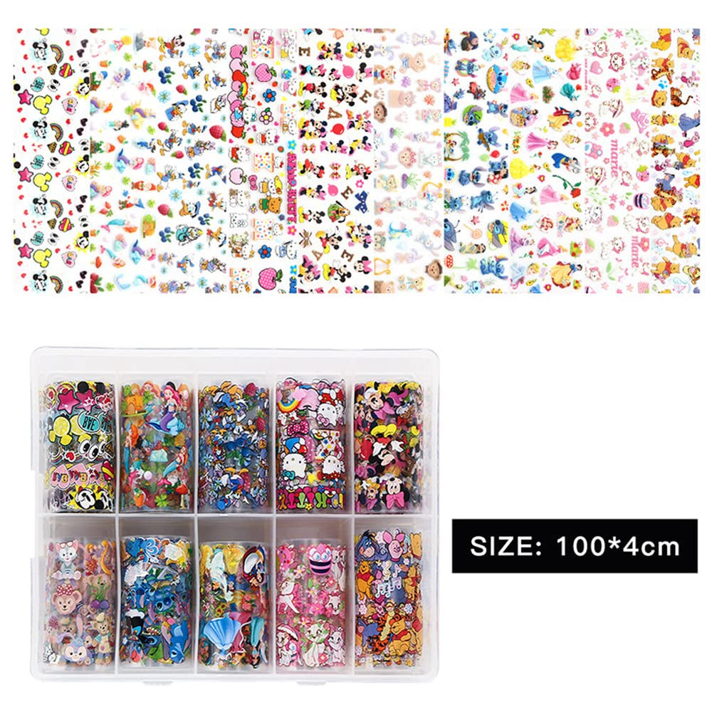 Temote feuilles holographiques pour ongles avec fini éclatant et durable.