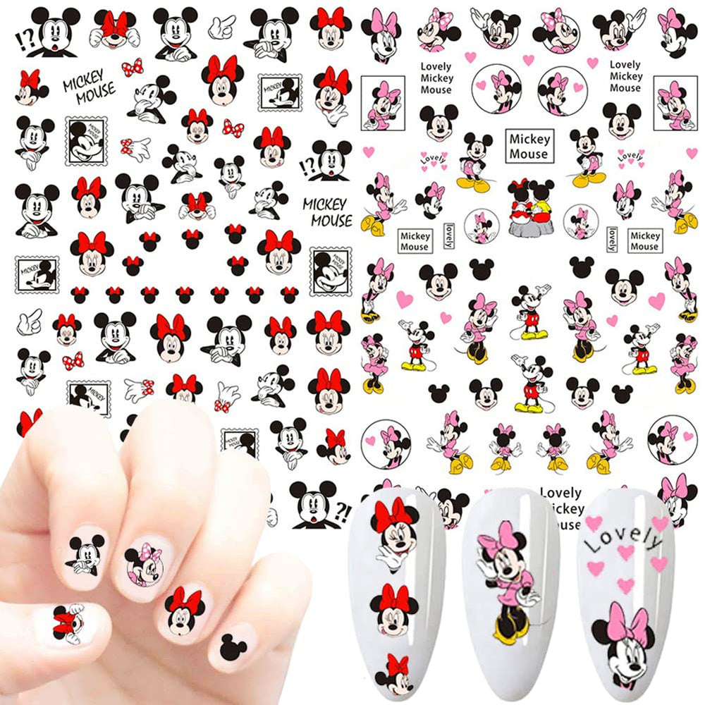 Temote decal cartoon ongles 3D, pratique et polyvalent pour salons et maison.