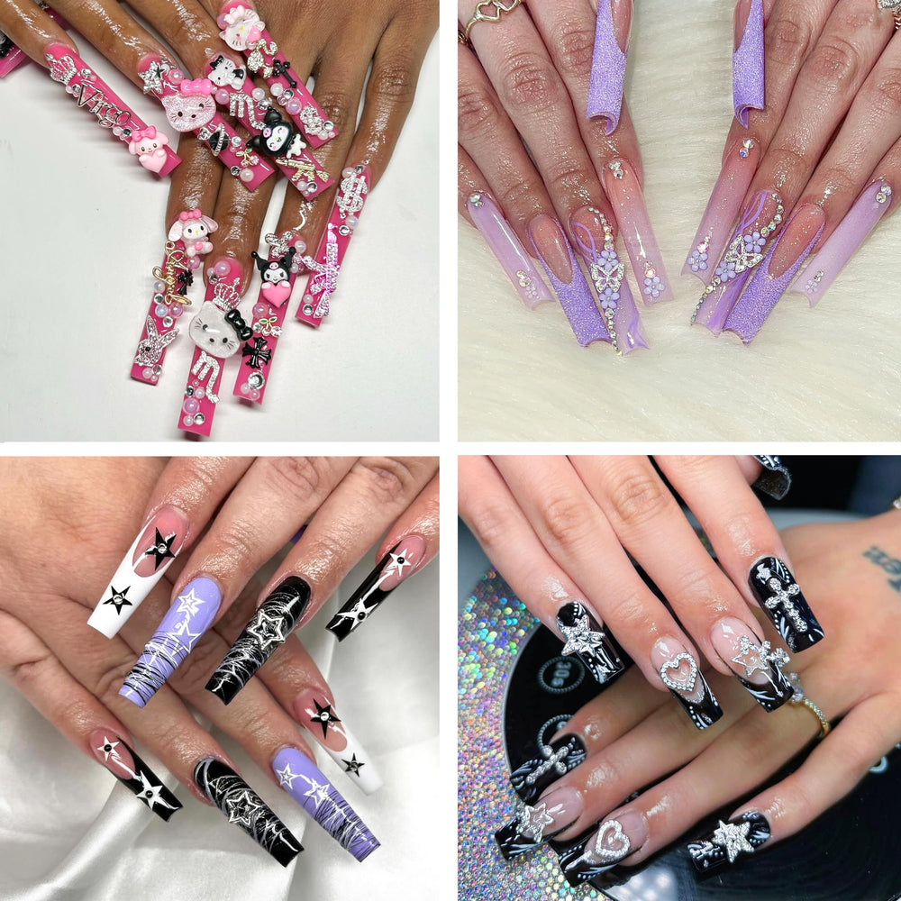 TemBelle pierres gemmes pour ongles: brillance durable et attrait visuel.
