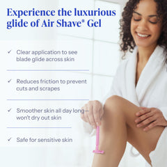Tend Skin Air Rasage Gel : peau douce grâce à l'hydratation pendant le rasage.
