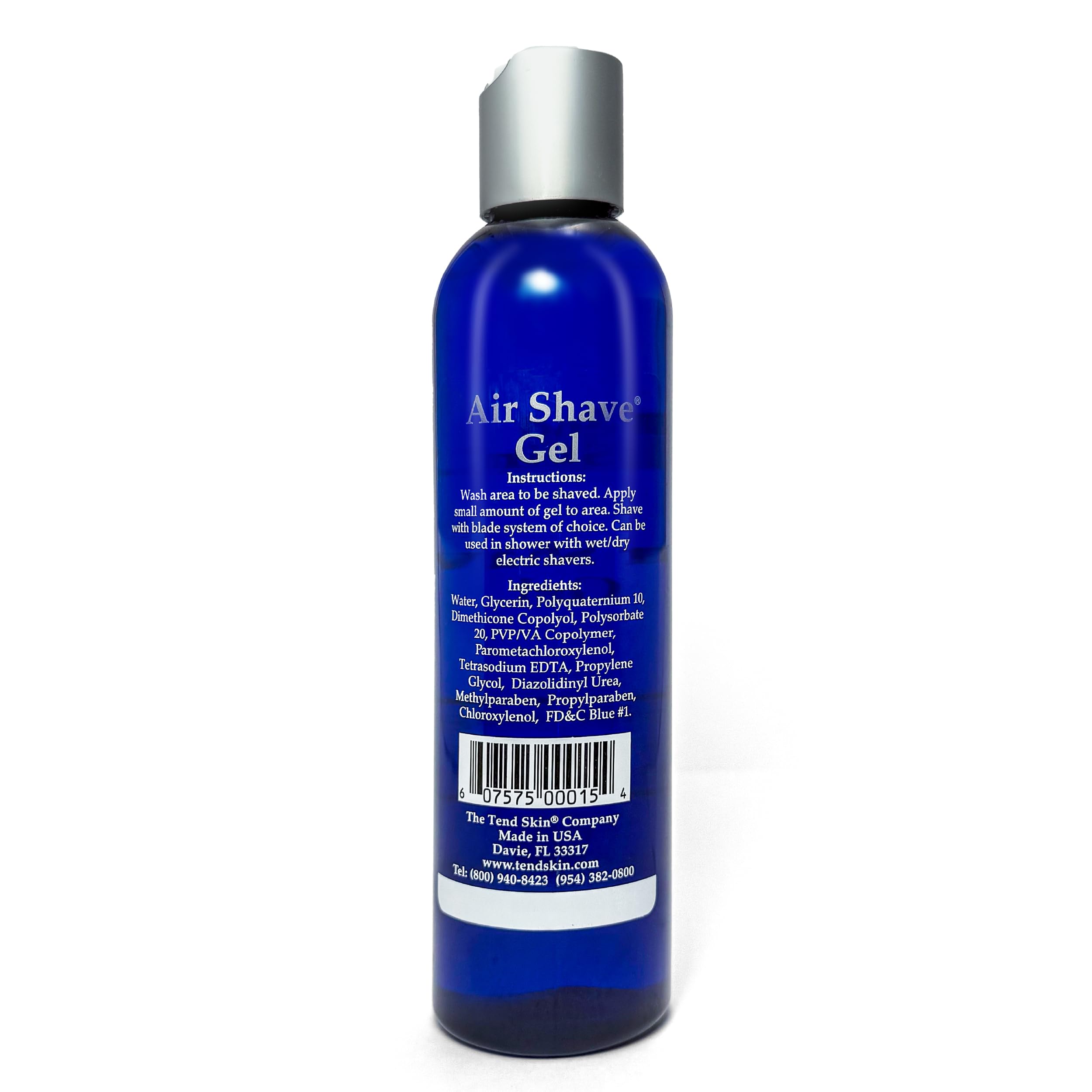 Tend Skin Air Rasage Gel : produit sans cruauté et respectueux des animaux.