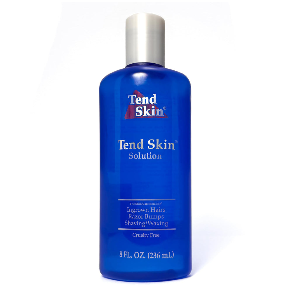 Tend Skin Solution: flacon 8oz prêt à l'emploi pour soin post-rasage.