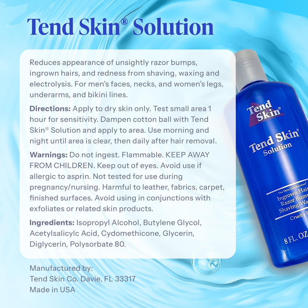 Tend Skin Solution: peau plus lumineuse avec une utilisation régulière.