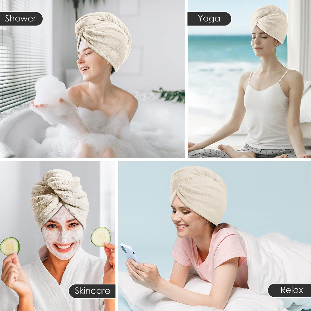 Idéal gym et voyage, TENSTARS crème garde les cheveux au sec.