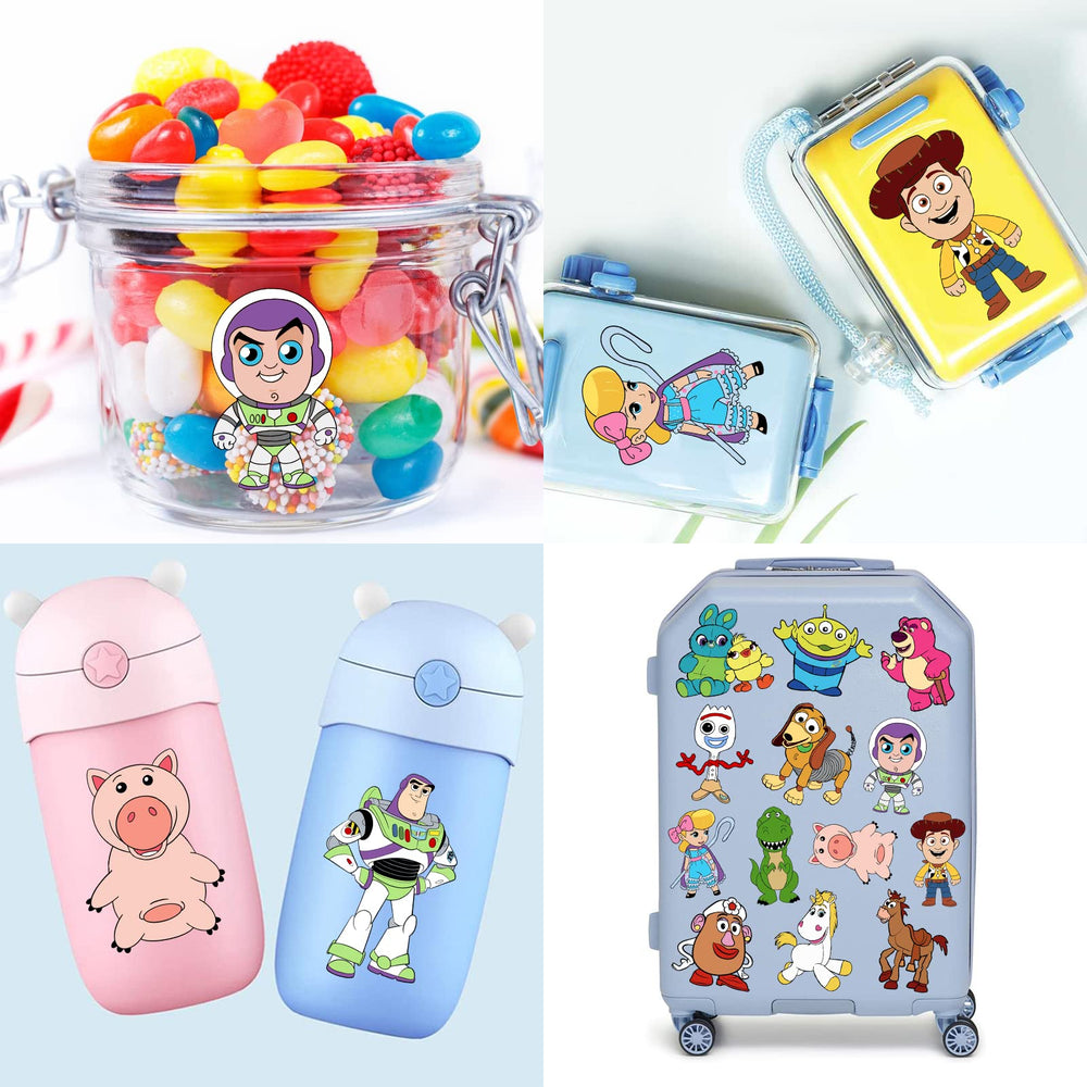 Teoy tatouages éphémères Histoire des Jouets – design 6, stimulation ludique lors des fêtes.