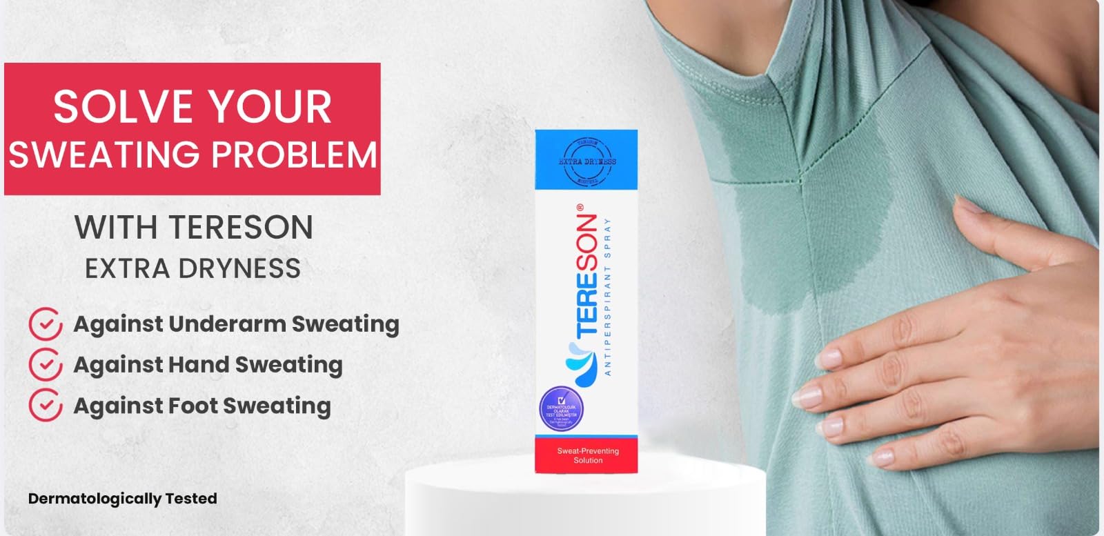 Tereson Strength – pieds, confort durable contre la transpiration.