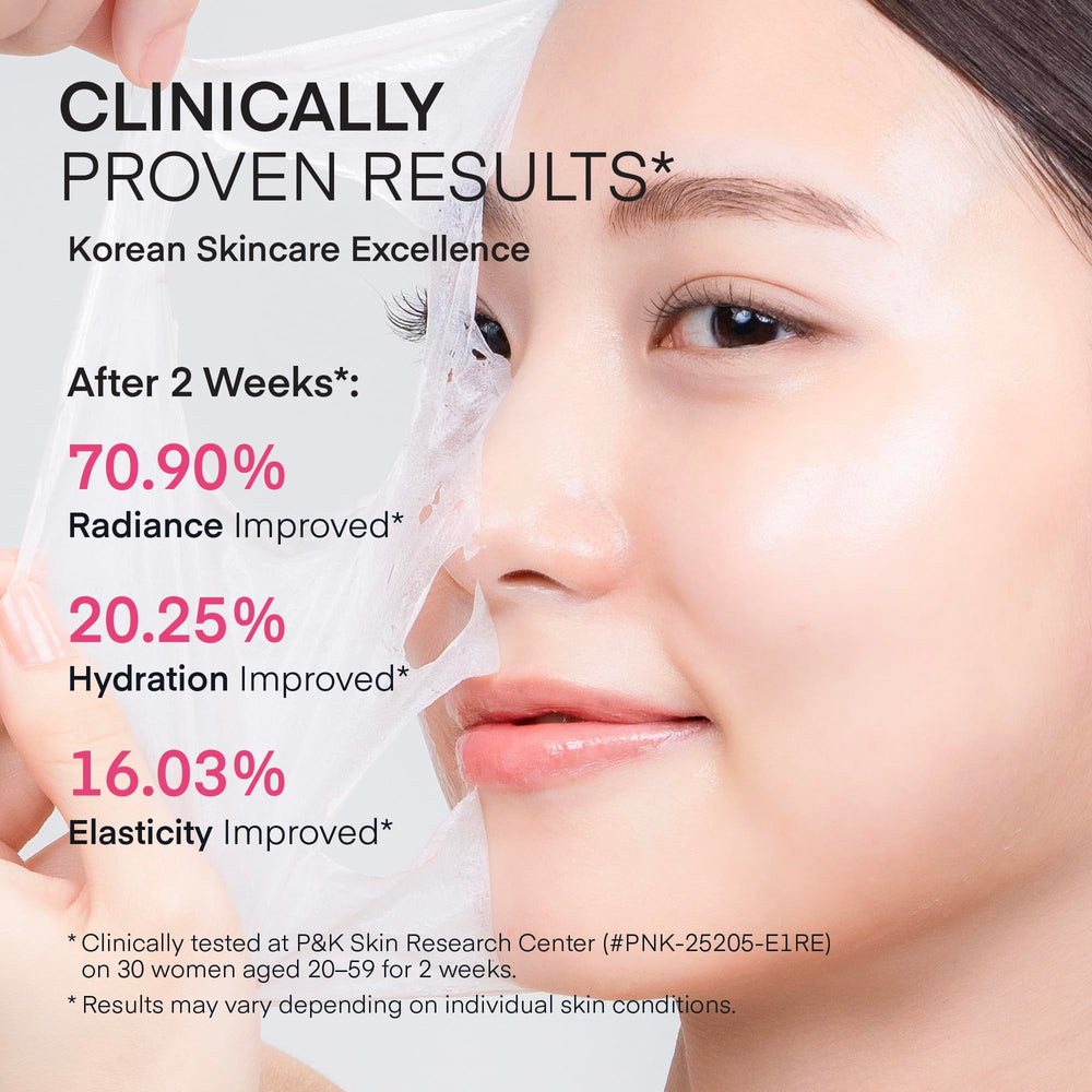 TEREZ & HONOR Collagen Night Wrap Mask ready for even application on skin.