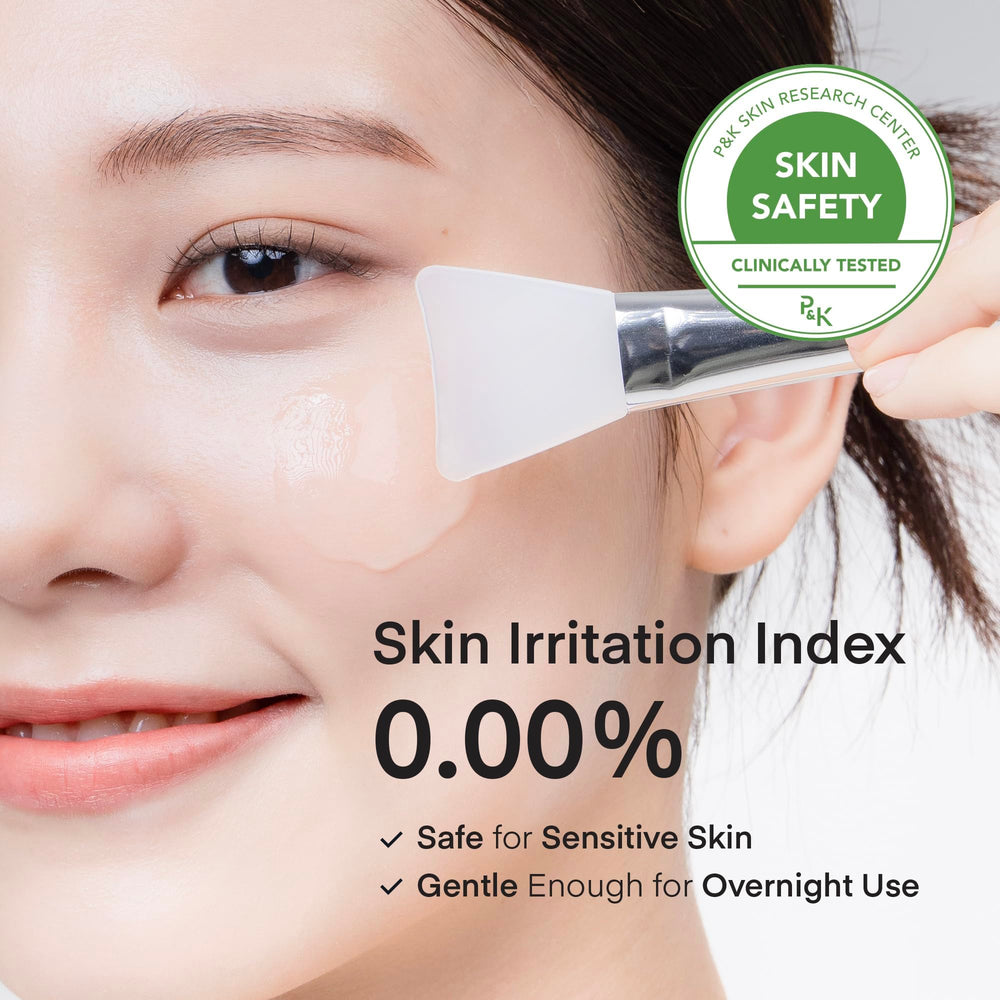 TEREZ & HONOR Collagen Night Wrap Mask worn overnight for rejuvenation.