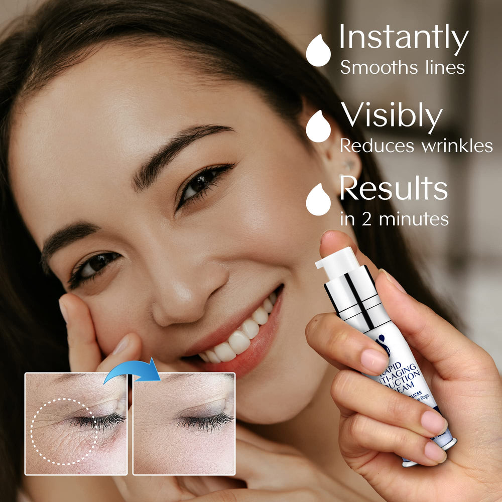 TEREZ & HONOR eye-area before-after contrast suggests improved brightness.